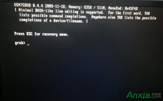 oem7grub 0.4.4 20091118취