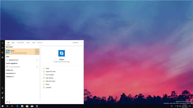 Windows 10 19H1的增强搜索功能使用方法