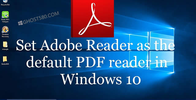 Adobe AcrobatReader for Windows 10