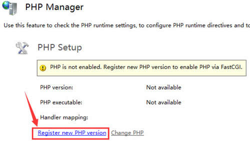 PHP Manager for IISwin10ϵͳ IIS 10.0+PHP+MySQL