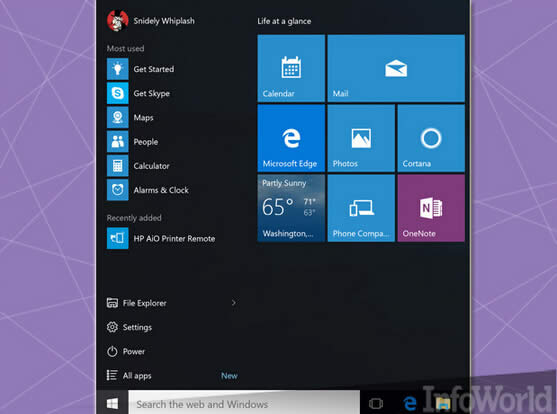 10个开始菜单中的技巧适用于Windows10