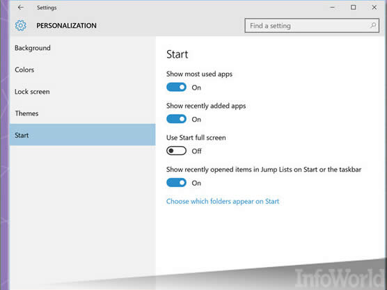 10个开始菜单中的技巧适用于Windows10