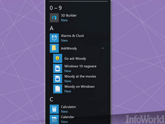 10个开始菜单中的技巧适用于Windows10