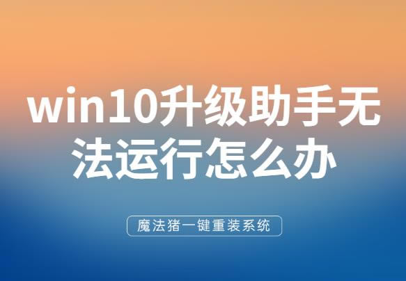 win10升级助手无法运行怎么办(图文)