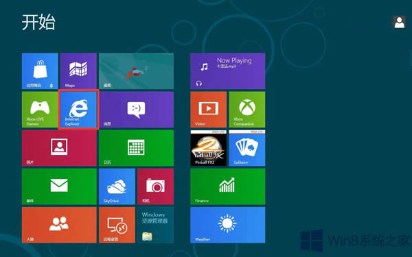 Win8ϵͳʼĻҲIE죿