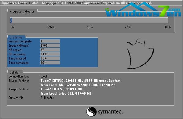 ͼ8 Զװwin7ϵͳ