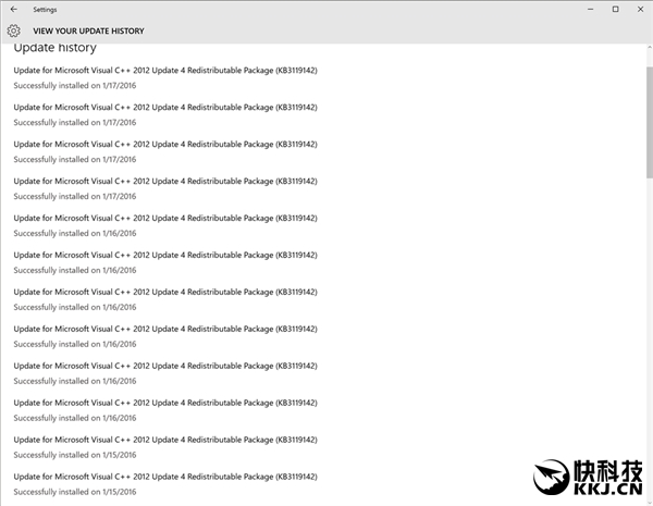 Windows 10 KB3119142죺ɹװ