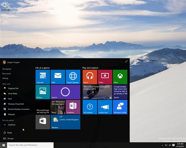 来看暗黑版Windows 10：不忍直视