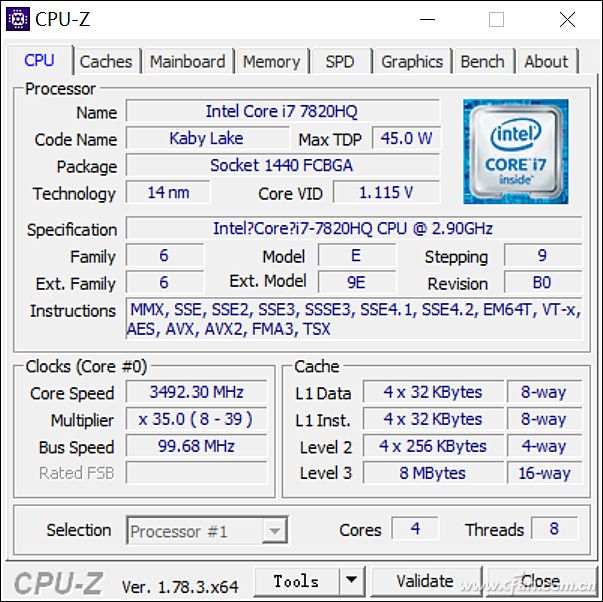 Elitebook 1040 G4cpu