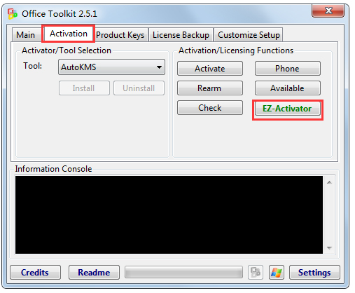 如何通过EZ-Activator激活office2013软件？